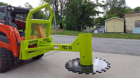 tree saw for skid steer rental near me|saw attachment for skid steer.